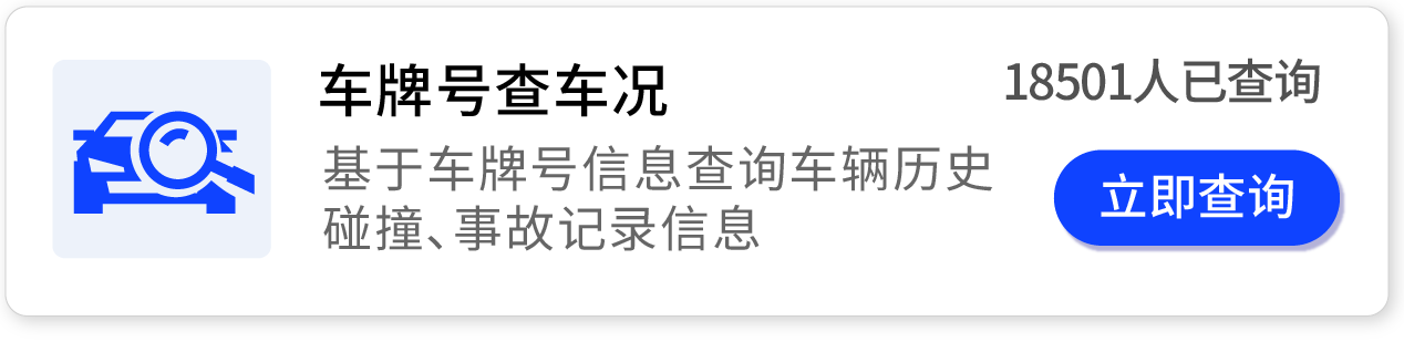 车牌号查车况,基于车牌号查询车辆历史事故记录,出险记录等信息