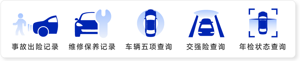 车况信息查询,查车况,车况查询,车辆事故记录查询,事故出险记录查询,车辆维保记录查询,维修保养记录查询,车牌号查车辆,车辆五项信息查询,VIN车架号查车况,车辆违章记录查询,车辆交强险查询,车辆年检状态查询